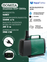 Помпа для аквариума фонтанная насос водяной